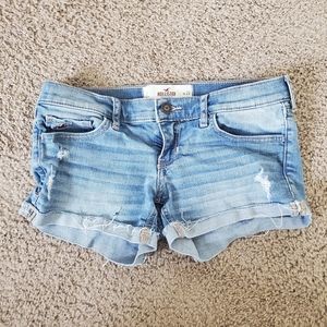 Hollister denim shorts